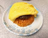 見栄え最高オムライスハンバーグ作り方13写真