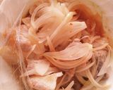 レンジ6分★旨辛豚バラ生姜焼き★お弁当用作り方5写真