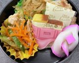 令和五年　文月十八日　お弁当作り方3写真