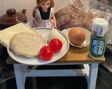 リカちゃん♡石釜パンサンドバーガー⋆.作り方1写真