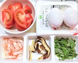相葉マナブ☆トマト餡の天津丼作り方1写真