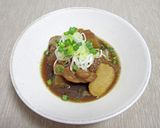 手羽元と冬瓜の黒酢煮込み作り方7写真
