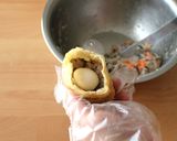 \大同電鍋レシピ/鶏の巾着煮作り方3写真