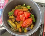 夏野菜たっぷりポキポキスープカレー作り方3写真
