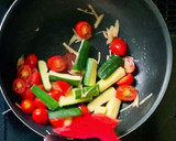 炒める時間を超短縮・夏野菜であっさり中華作り方7写真