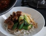 爽やかなサゴワームの照り焼きフォー作り方10写真