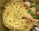 【夏野菜の冷出汁パスタ】茹で時間1分!作り方5写真