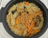 炊き込みご飯の月見とろろがけ作り方4写真