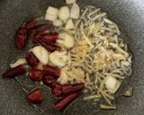 マカ入り鶏肉ときくらげの唐辛子炒め作り方6写真