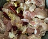 マカ入り鶏肉ときくらげの唐辛子炒め作り方7写真