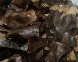 マカ入り鶏肉ときくらげの唐辛子炒め作り方9写真