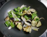 カツオと夏野菜の味噌炒め作り方4写真