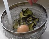 七味マヨでツナと茄子の冷製パスタ！作り方4写真