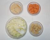 シーフードと野菜のオイスターソース炒め作り方1写真