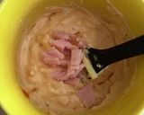 こめココでピザ味マグカップ蒸しパン作り方5写真
