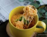 こめココでピザ味マグカップ蒸しパン作り方9写真