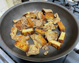 焼肉のタレで☆豚肉と絹揚げのスタミナ炒め作り方6写真