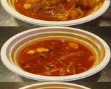 美味ドレとごま油でユッケジャンスープ!作り方2写真