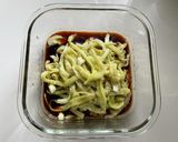 豚しゃぶとトロトロナスのタレ浸し作り方5写真