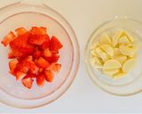 いちごとホワイトチョコの米粉スコーン作り方2写真