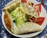 餃子サラダ作り方1写真