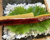 鰻の蒲焼で・うまき巻き寿司作り方7写真