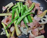 ベーコンとお野菜のさっぱり炒め作り方5写真