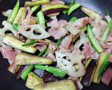 ベーコンとお野菜のさっぱり炒め作り方6写真