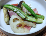 ベーコンとお野菜のさっぱり炒め作り方8写真