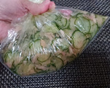 簡単！1分！【胡瓜とガリの即席酢の物】作り方6写真