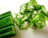 【オクラ】薄切りが美味しい！作り方5写真