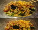 美味ドレとジャージャー麺の素で冷やし中華作り方2写真