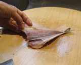 アジの開き作り方11写真