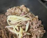新生姜たっぷり！！柔らか汁だく☆牛丼弁当作り方4写真