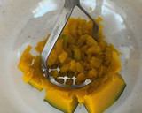 かぼちゃと枝豆のチーズ春巻き作り方1写真