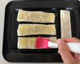 かぼちゃと枝豆のチーズ春巻き作り方4写真