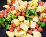 夏休み！子供と作ろう！ジャーマンポテト作り方1写真