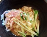 餃子の皮で中華サラダ風おつまみ作り方7写真
