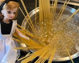 リカちゃん♡南部唐辛子ペペロンチーノ꙳⋆作り方2写真