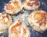 チーズで表面パリッとサバーグ作り方8写真