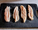 鶏ささみ♡カリカリアーモンド作り方1写真