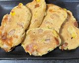ダイエット/おからチーズチキンパン/焼き作り方12写真