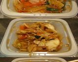 美味ドレとジャージャー麵の素で肉野菜炒め作り方2写真