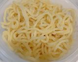 スクリュ容器で汁漏れ無し、冷やし中華弁当作り方6写真
