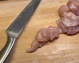 蒸し鶏のごまダレがけ作り方5写真