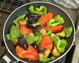 夏野菜たっぷりの冷製パスタ・梅干＆大葉で作り方5写真