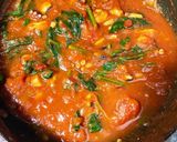 タコとほうれん草とモッツァレラのパスタ作り方6写真