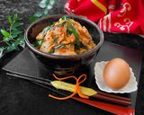 63℃ 豚ばらキムチ温玉丼：旨辛！発酵食作り方24写真