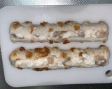 ちくわ磯部はさみ焼き（エビ、はんぺん）作り方3写真