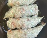 ちくわ磯部はさみ焼き(エビ、はんぺん)作り方5写真
